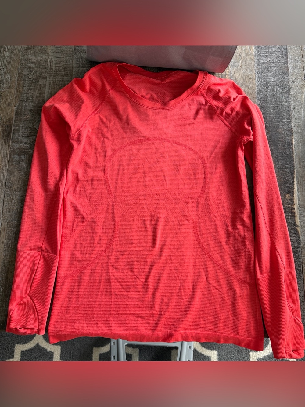 Lululemon Swiftly Tech Long Sleeve 2.0 Sunset Size 10